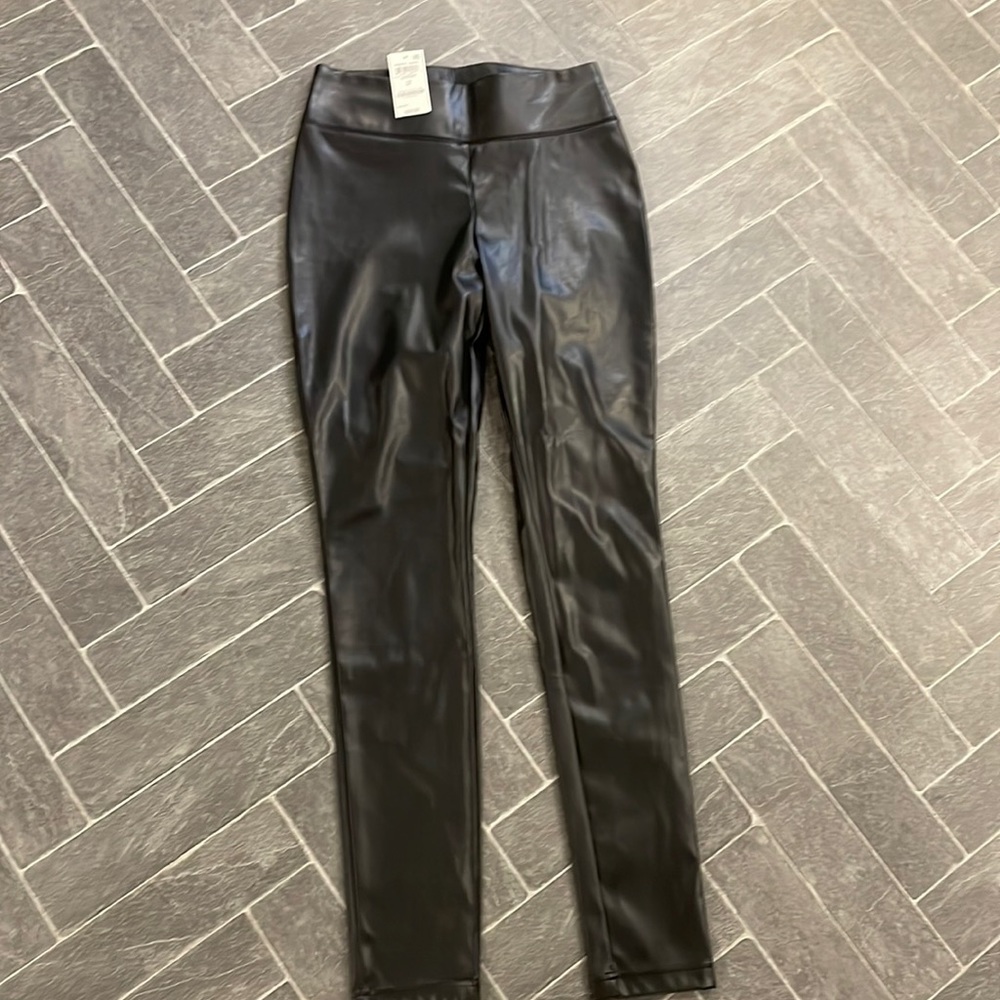 INC pleather leggings size 2 new with tags
